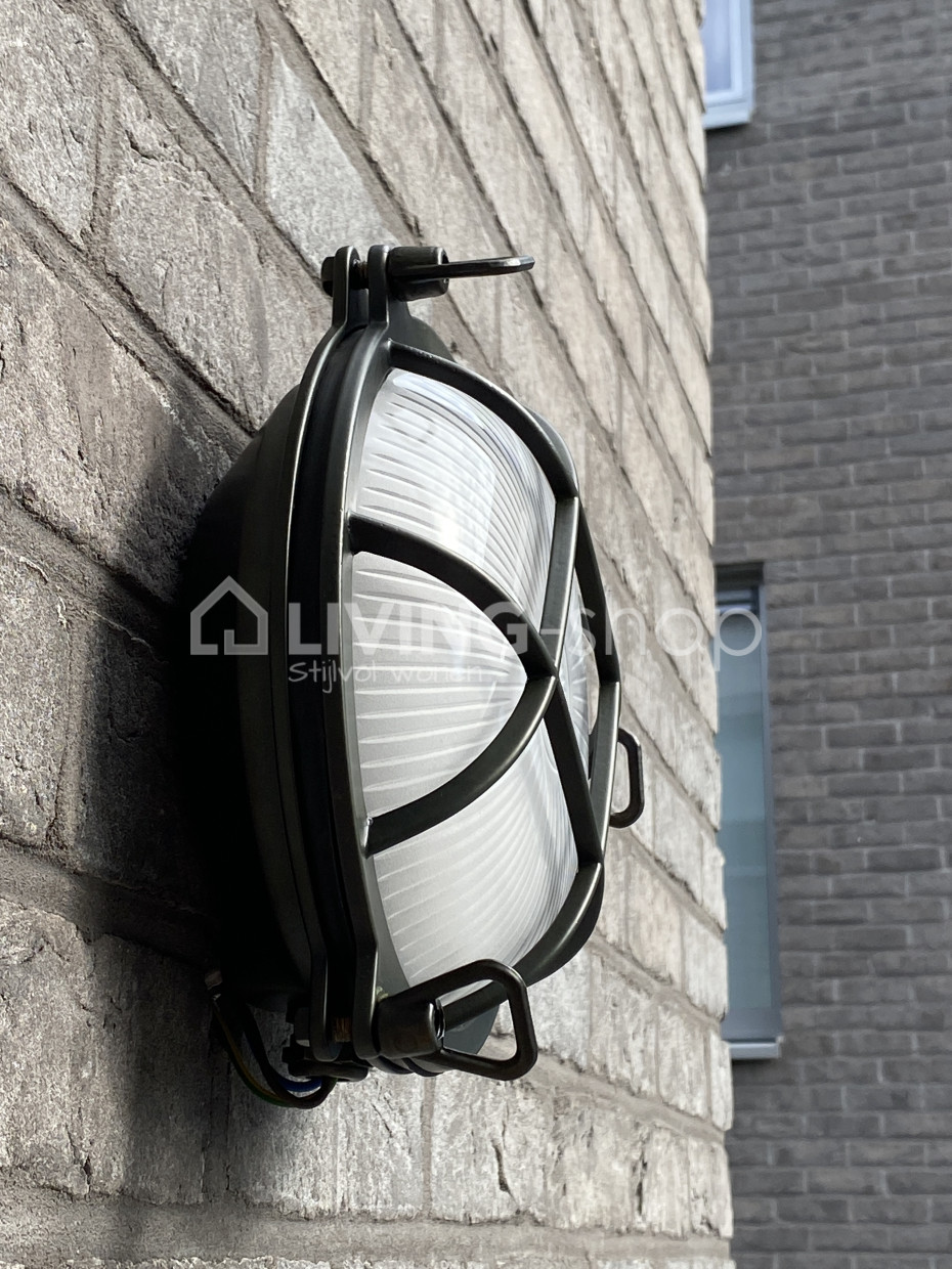 EGLO Cividino Wandlamp Voor buiten - IP44 - Zwart | Leen Bakker